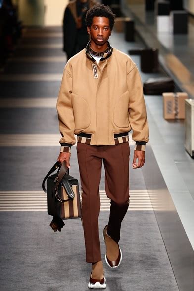 Fendi: l'uomo per l'inverno 2018